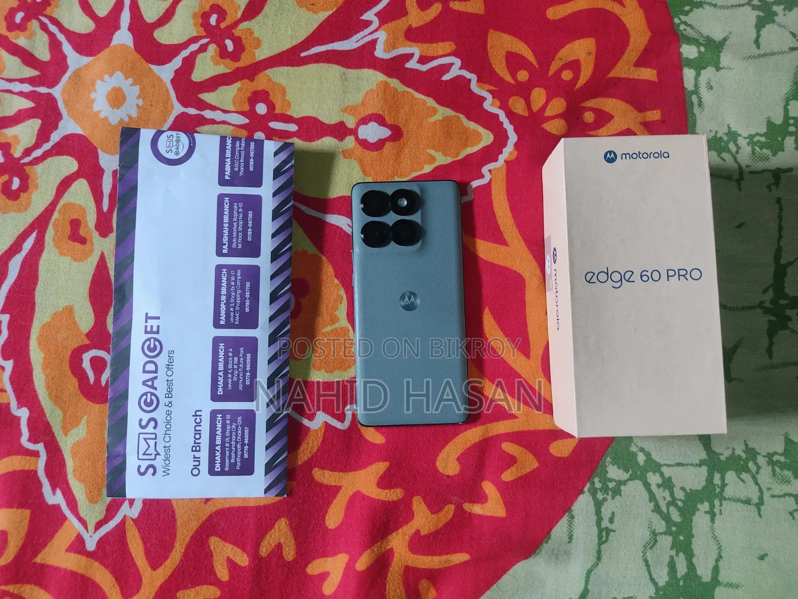 মোটর চলা এজ ৬০ প্রো ২৫৬ জিবি