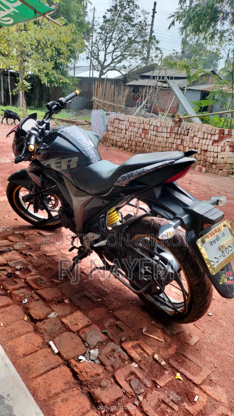 Suzuki Gixxer 2016 Black