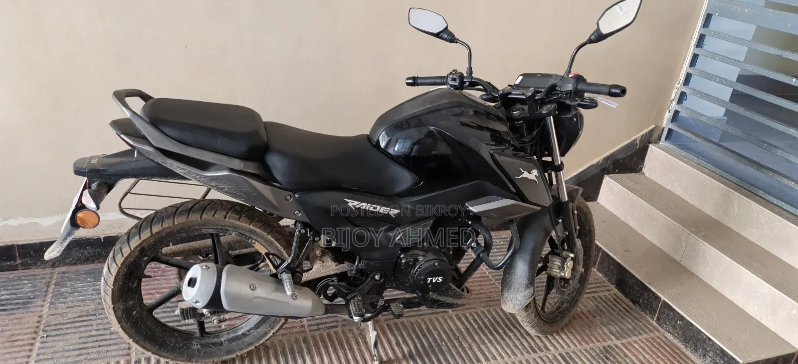TVS Raider 125 2024 Black