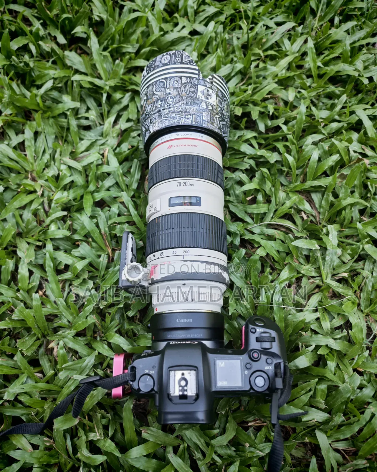 Canon Eos R and Lens 70-200mm 2.8