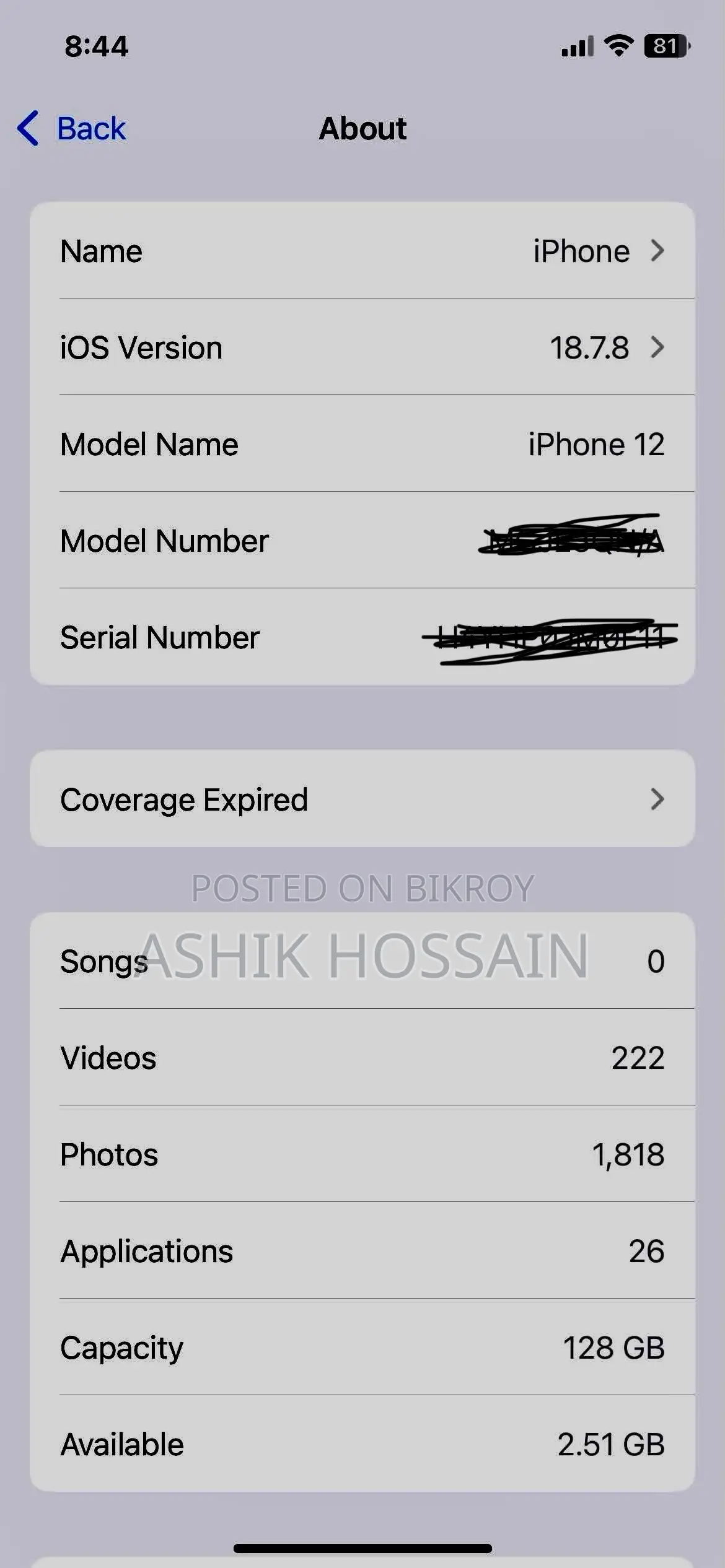Apple iPhone 12 128 GB Blue