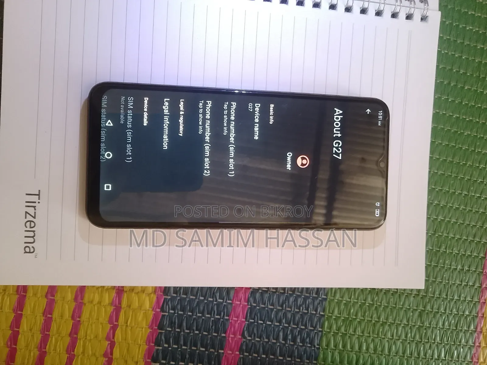 Symphony G27 32 GB Blue