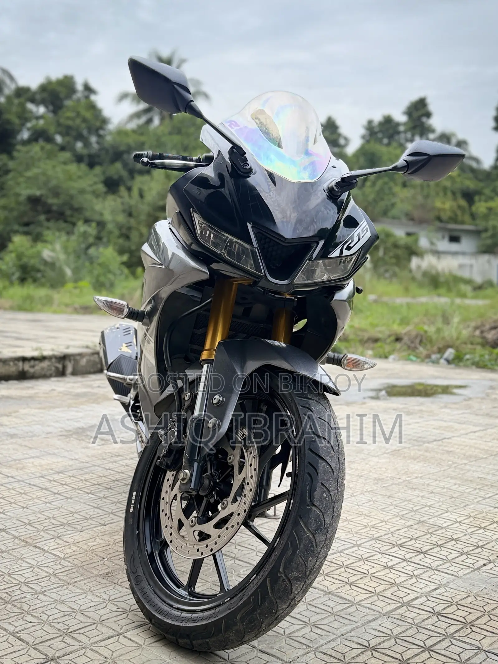 2020 Gray Yamaha R15 V3