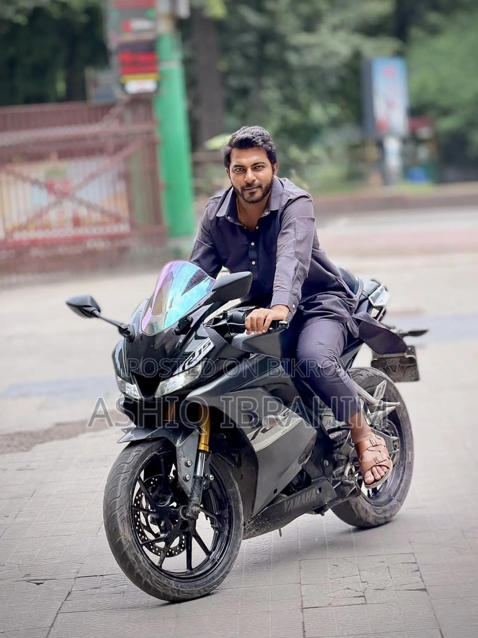 2020 Gray Yamaha R15 V3