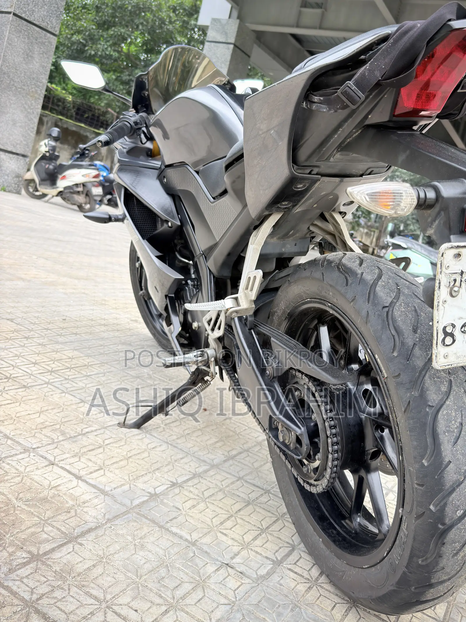 2020 Gray Yamaha R15 V3