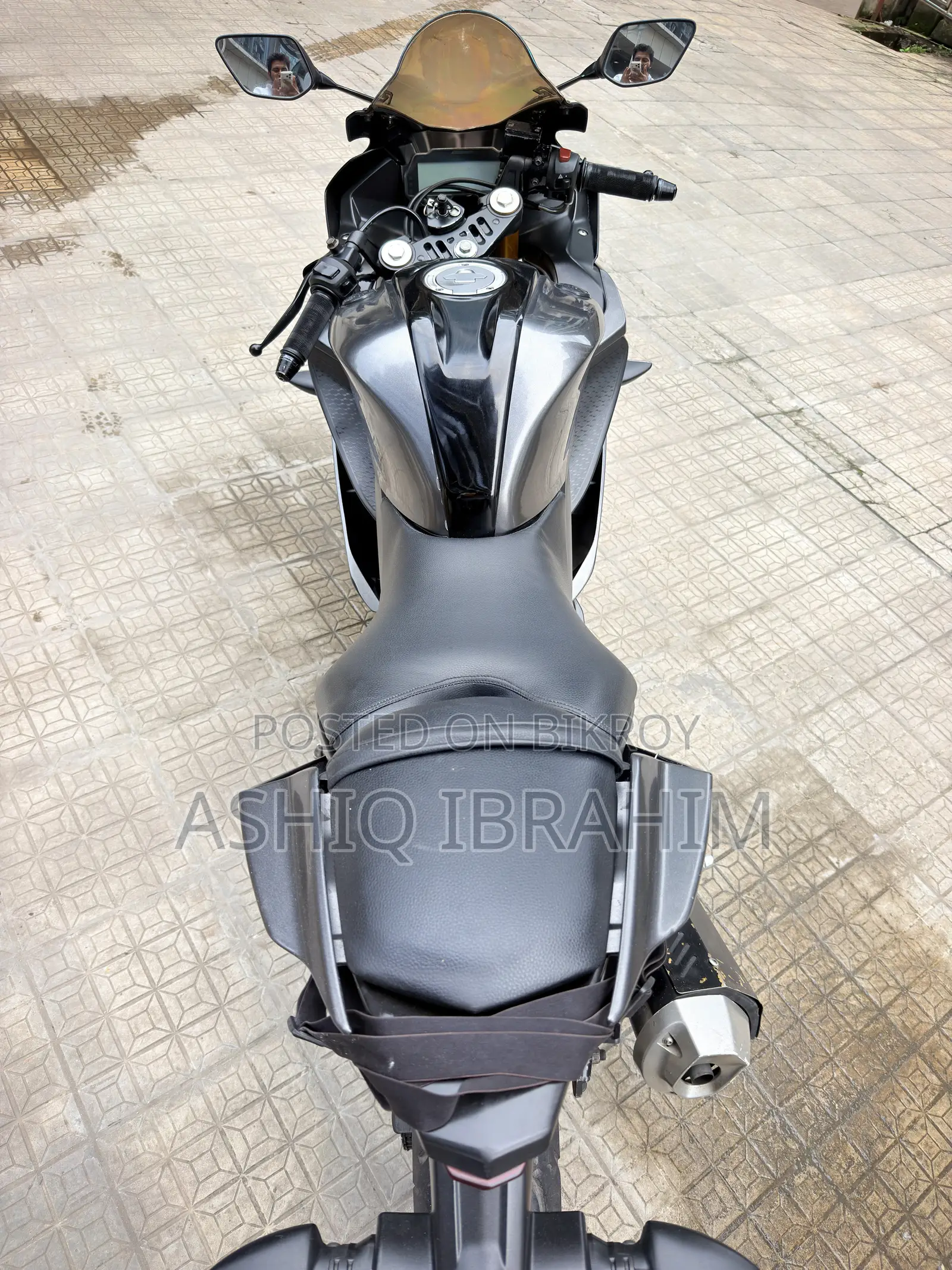 2020 Gray Yamaha R15 V3