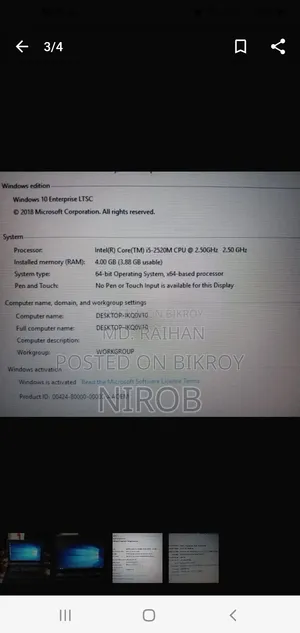 Laptop Dell Latitude E6420 4GB Intel Core i5 HDD 320GB