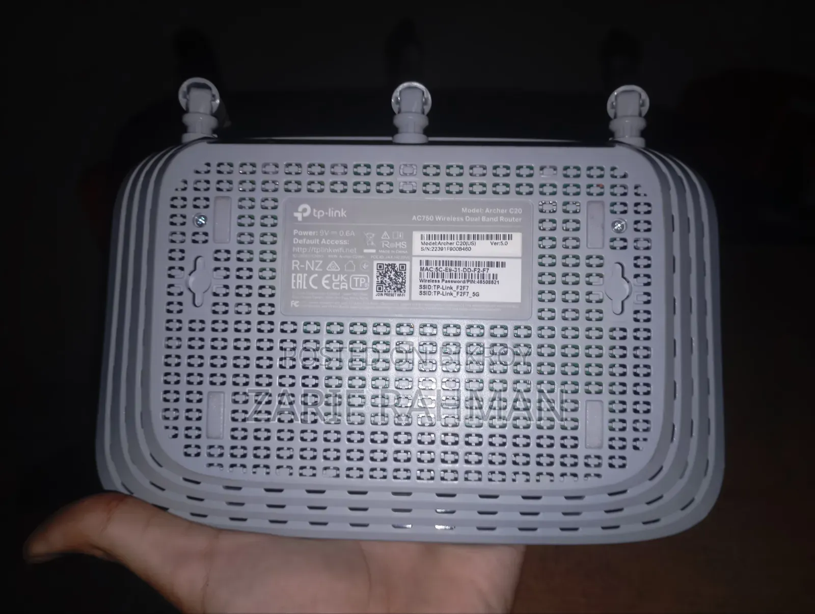 Tplink Archer C20 Router