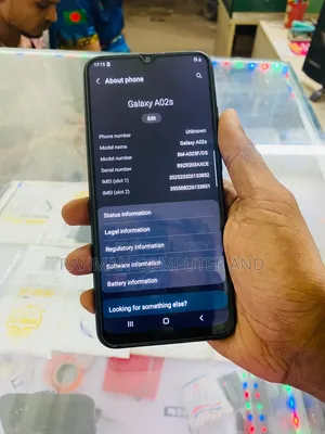 স্যামসাং গ্যালাক্সি এ০২এস ৩২ জিবি ব্ল্যাক