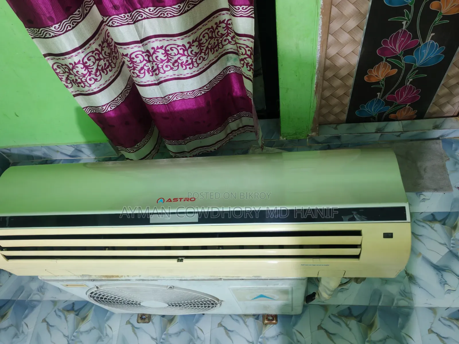 ১.৫ টনের একটি অ্যাস্ট্রো নন-ইনভার্টার এসি বিক্রি করবো।