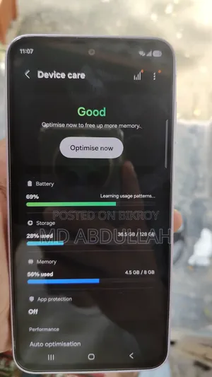 স্যামসাং গ্যালাক্সি এ৩৫ ১২৮ জিবি পার্পল