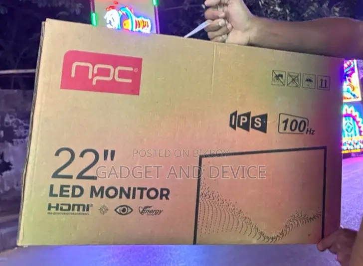 NPC MF2204 ২১.৫ ইঞ্চি ১০০হার্জ এফএইচডি আইপিএস বর্ডারলেস মনিটর