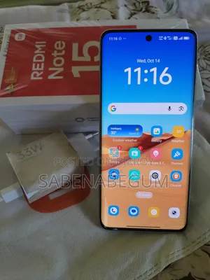 New Xiaomi Redmi Note 15 128 GB Green