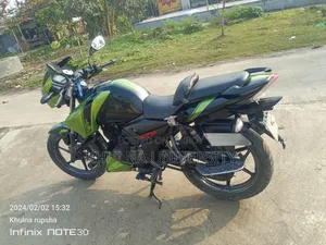 TVS Apache RTR 160 2V ABS 2015 গ্রিন
