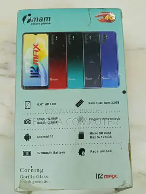 New Imam i12 Max 32 GB Black