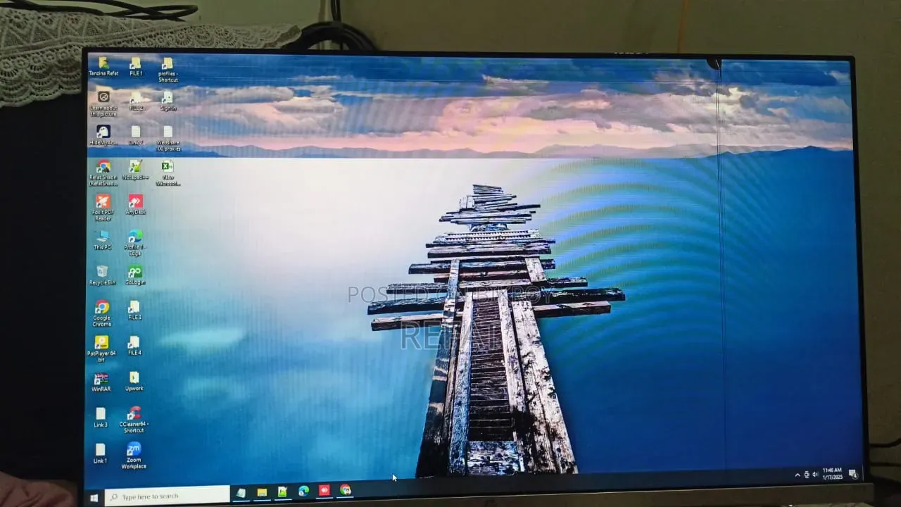 HP 24 Inch Monitor for Sale | LCD Panel Damaged