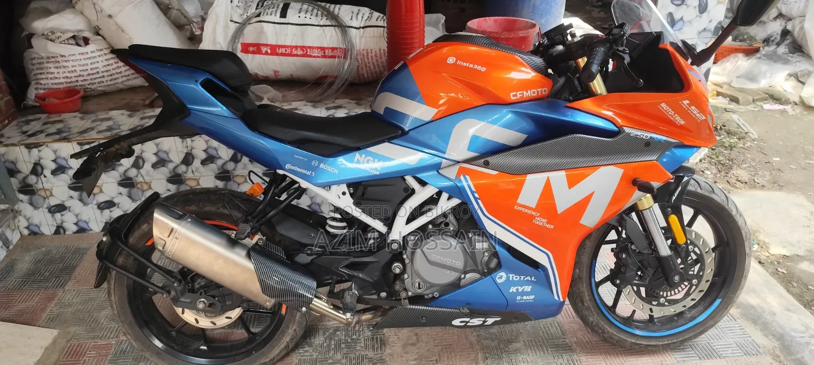 CFMoto 250SR 2026 Orange