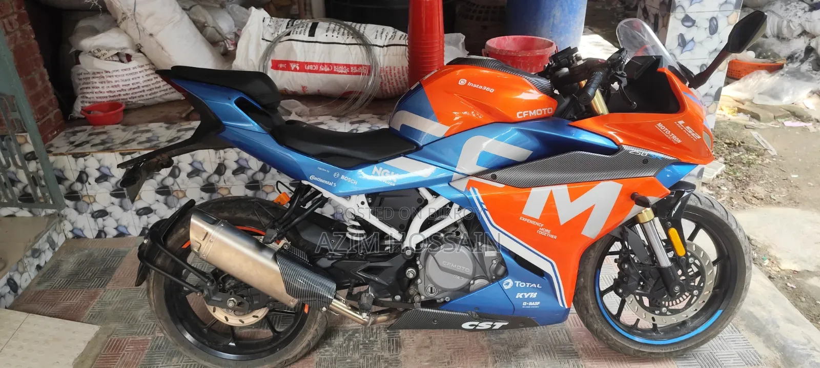 CFMoto 250SR 2026 Orange
