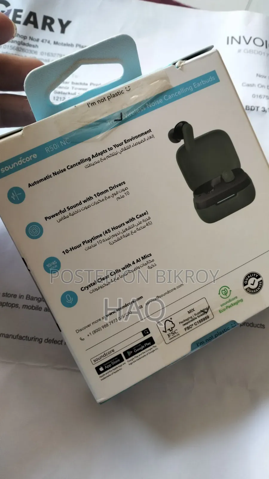 Soundcore R50i NC Earbuds 42dB ANC