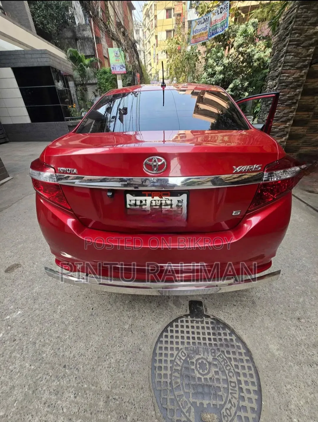 Toyota Yaris 2014 Red