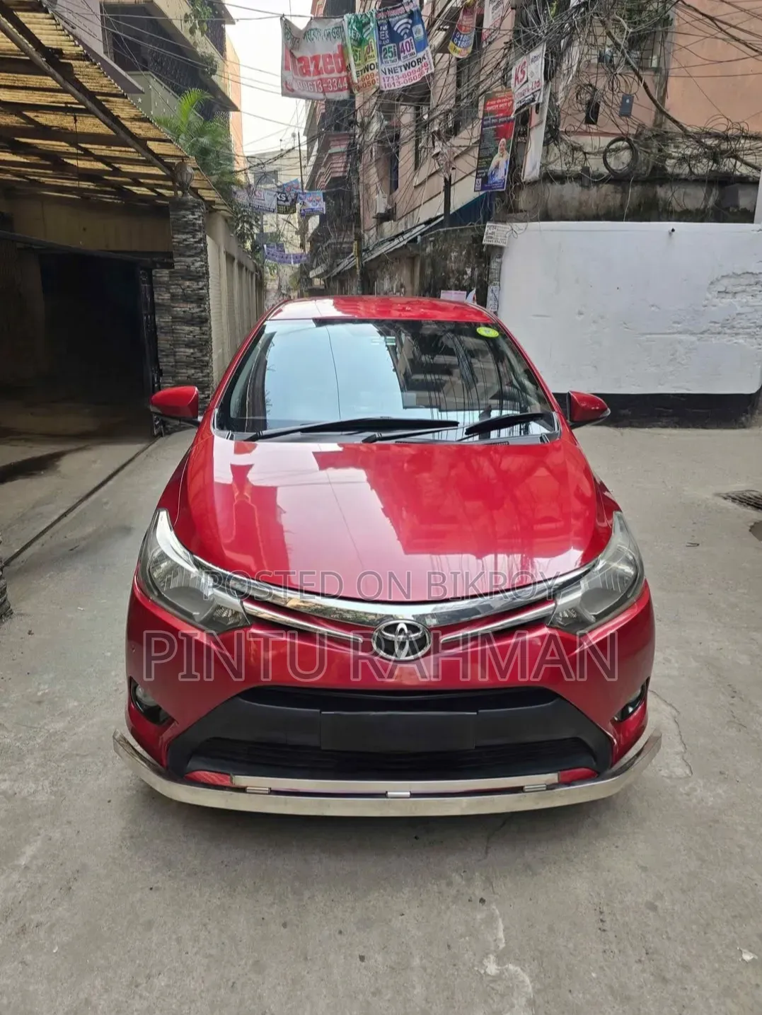 Toyota Yaris 2014 Red