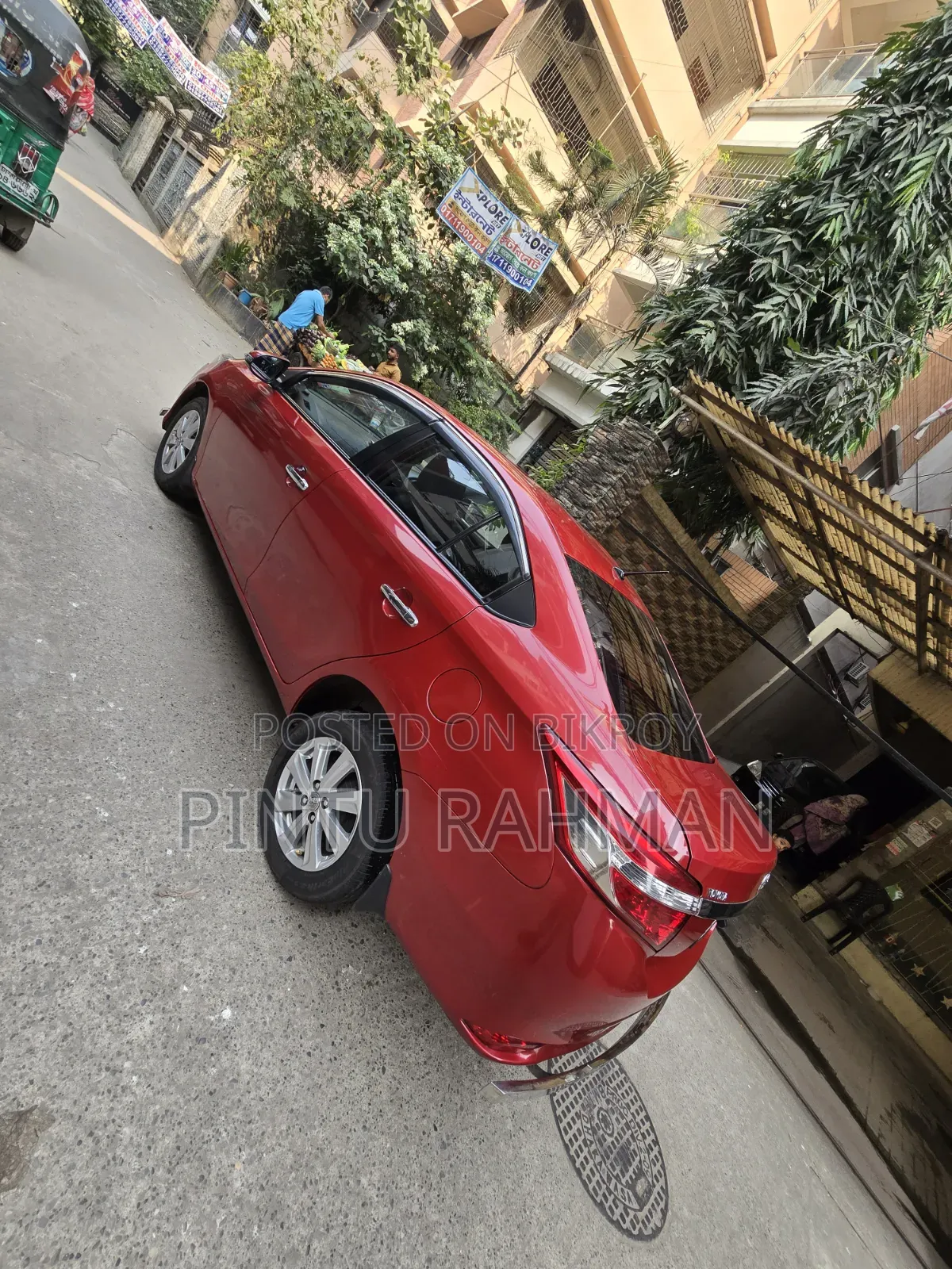 Toyota Yaris 2014 Red