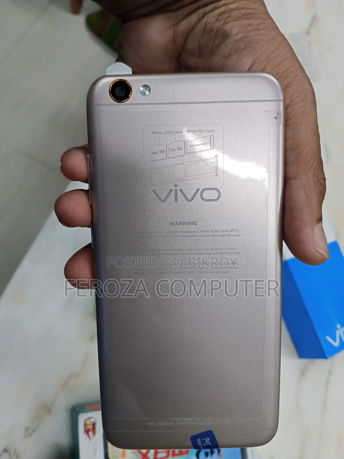 নতুন ভিভো ওয়াই৬৭ ৩২ জিবি গোল্ড