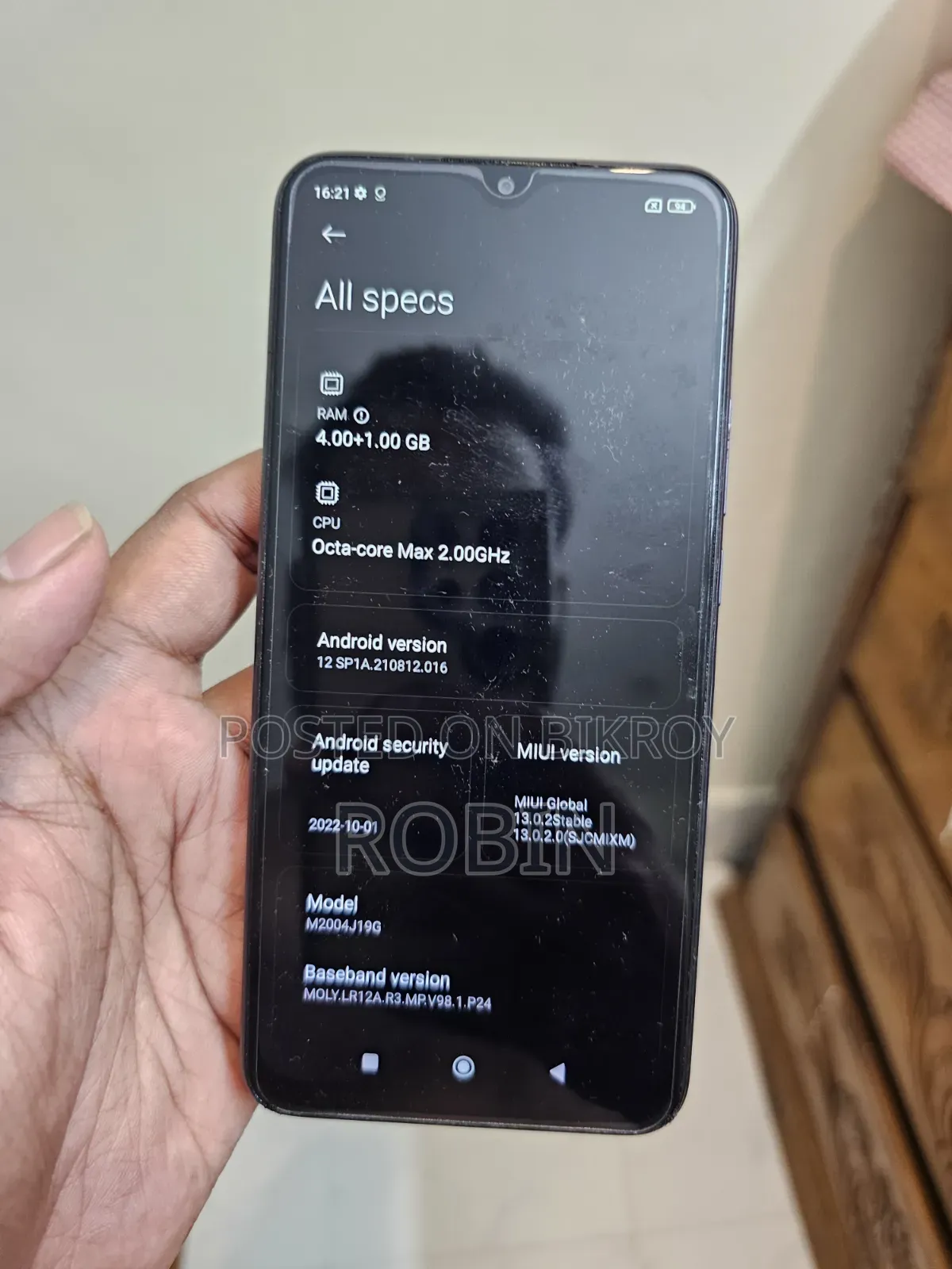 Xiaomi Redmi 9 64 GB Gray