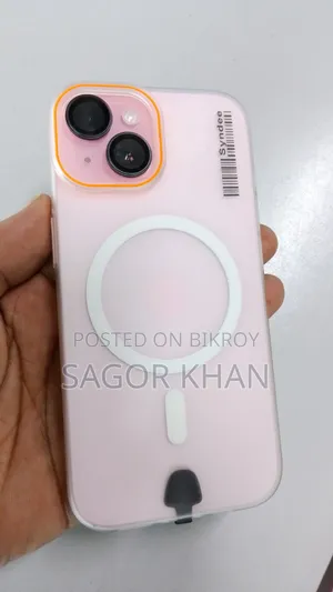 নতুন অ্যাপল আইফোন ১৫ ১২৮ জিবি পিংক