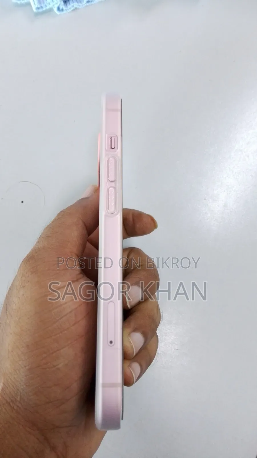 নতুন অ্যাপল আইফোন ১৫ ১২৮ জিবি পিংক