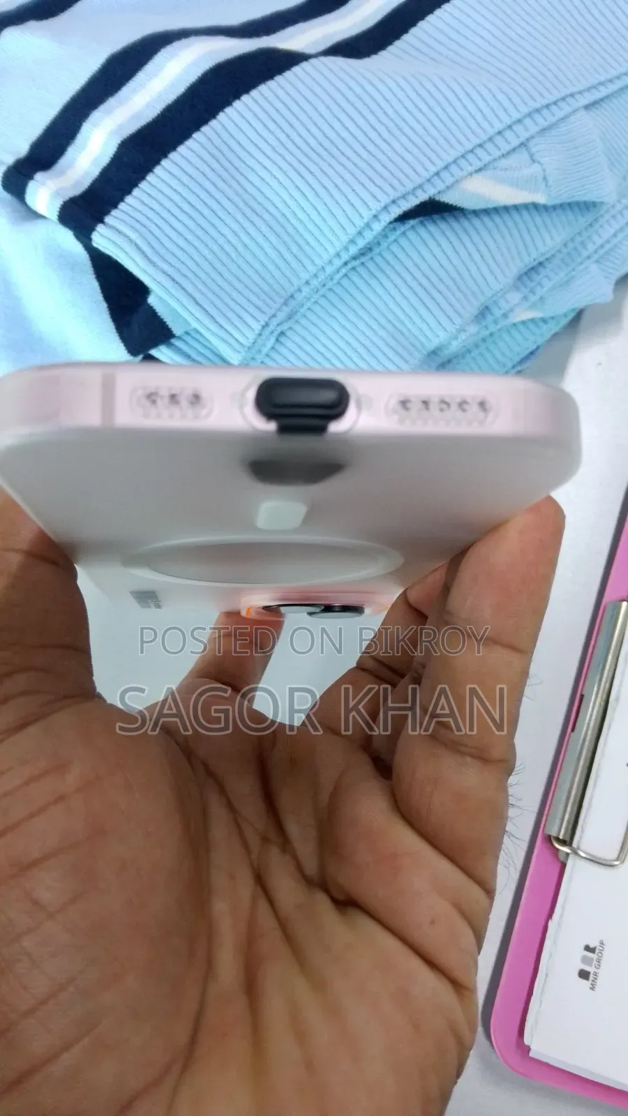 নতুন অ্যাপল আইফোন ১৫ ১২৮ জিবি পিংক