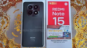 New Xiaomi Redmi Note 15 128 GB Black