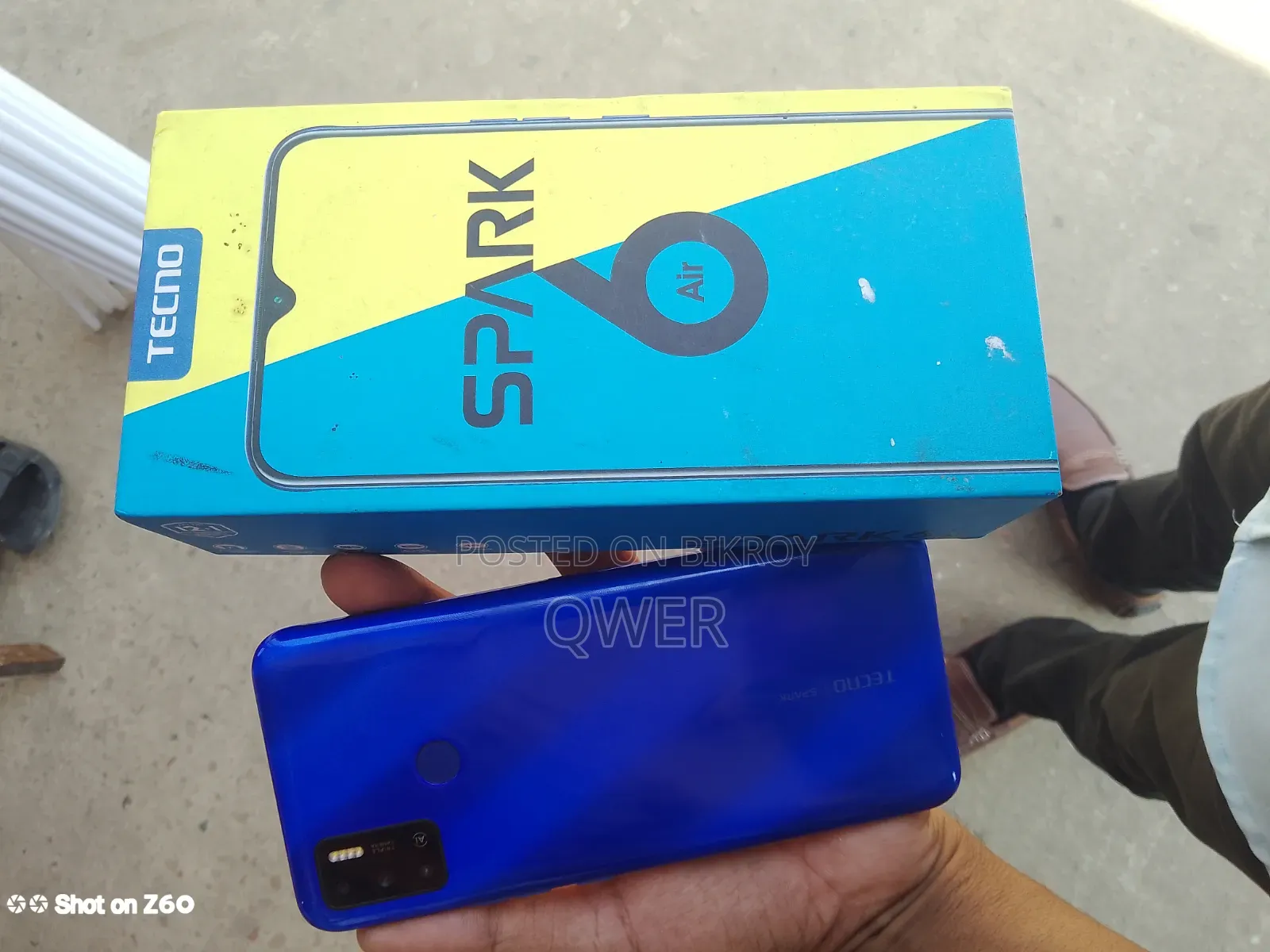 Tecno Spark 6 Air 64 GB Blue