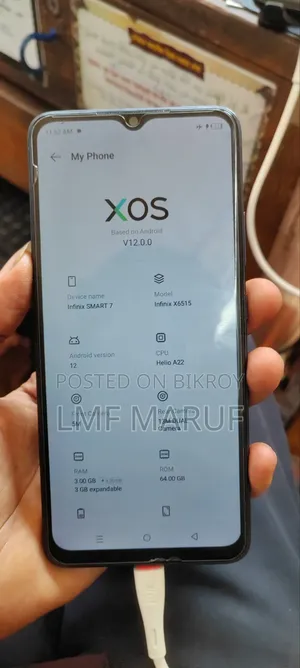 Infinix Smart 7 64 GB Black