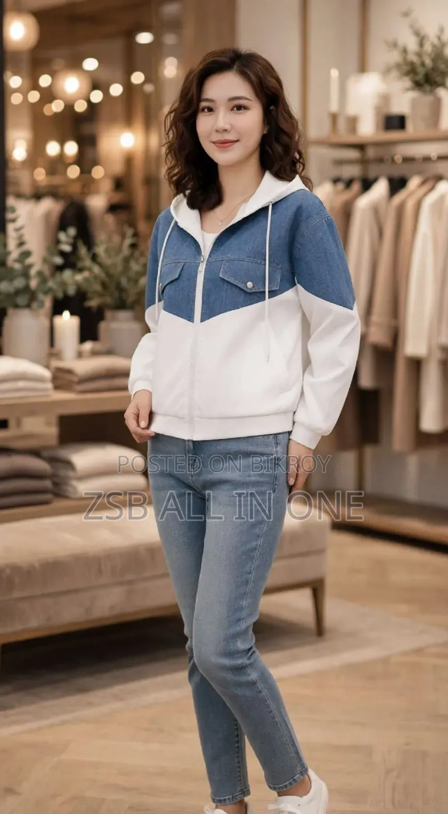 Ladies Stylish Denim Jacket