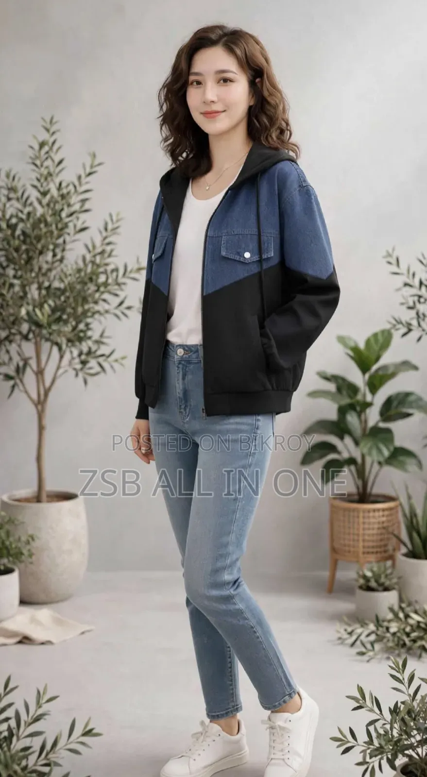 Ladies Stylish Denim Jacket