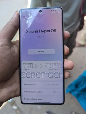 শাওমি রেডমি নোট ১৪ প্রো ৫জি ২৫৬ জিবি গ্রাফাইট