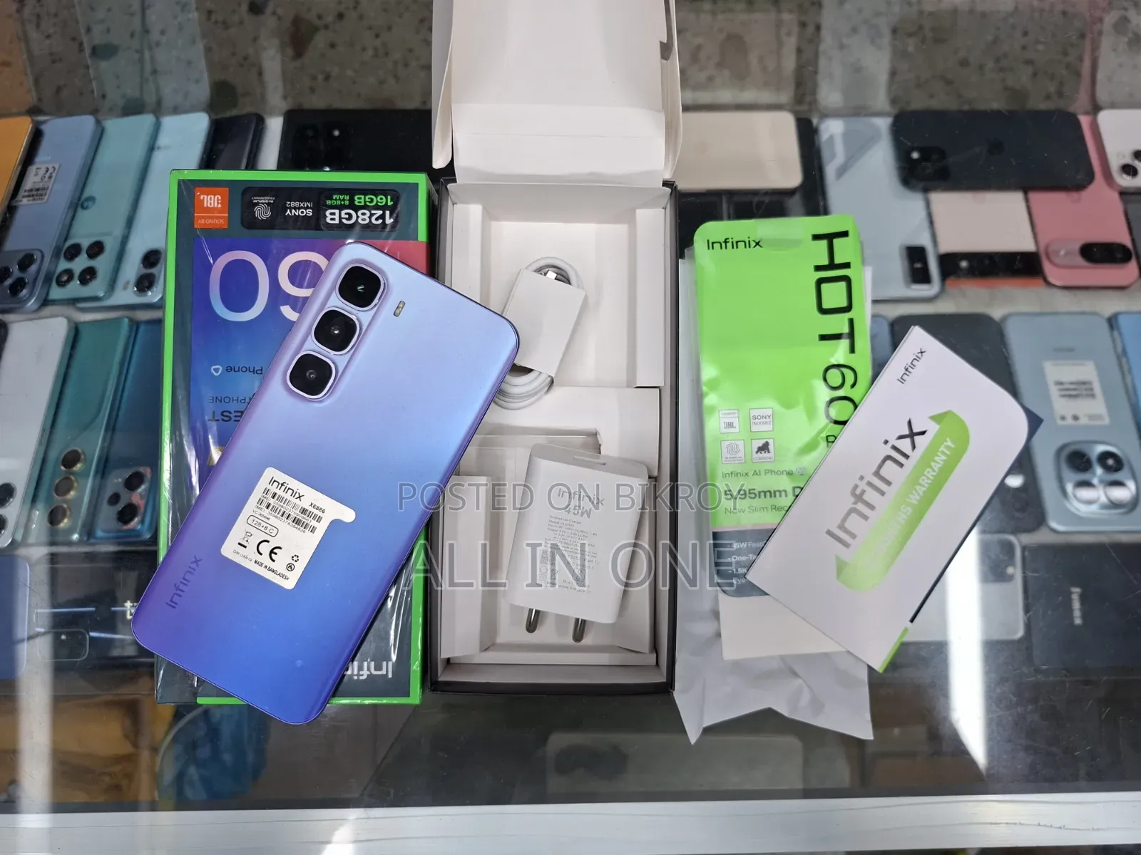 ইনফিনিক্স হট ৬০ প্রো+ ১২৮ জিবি রেড