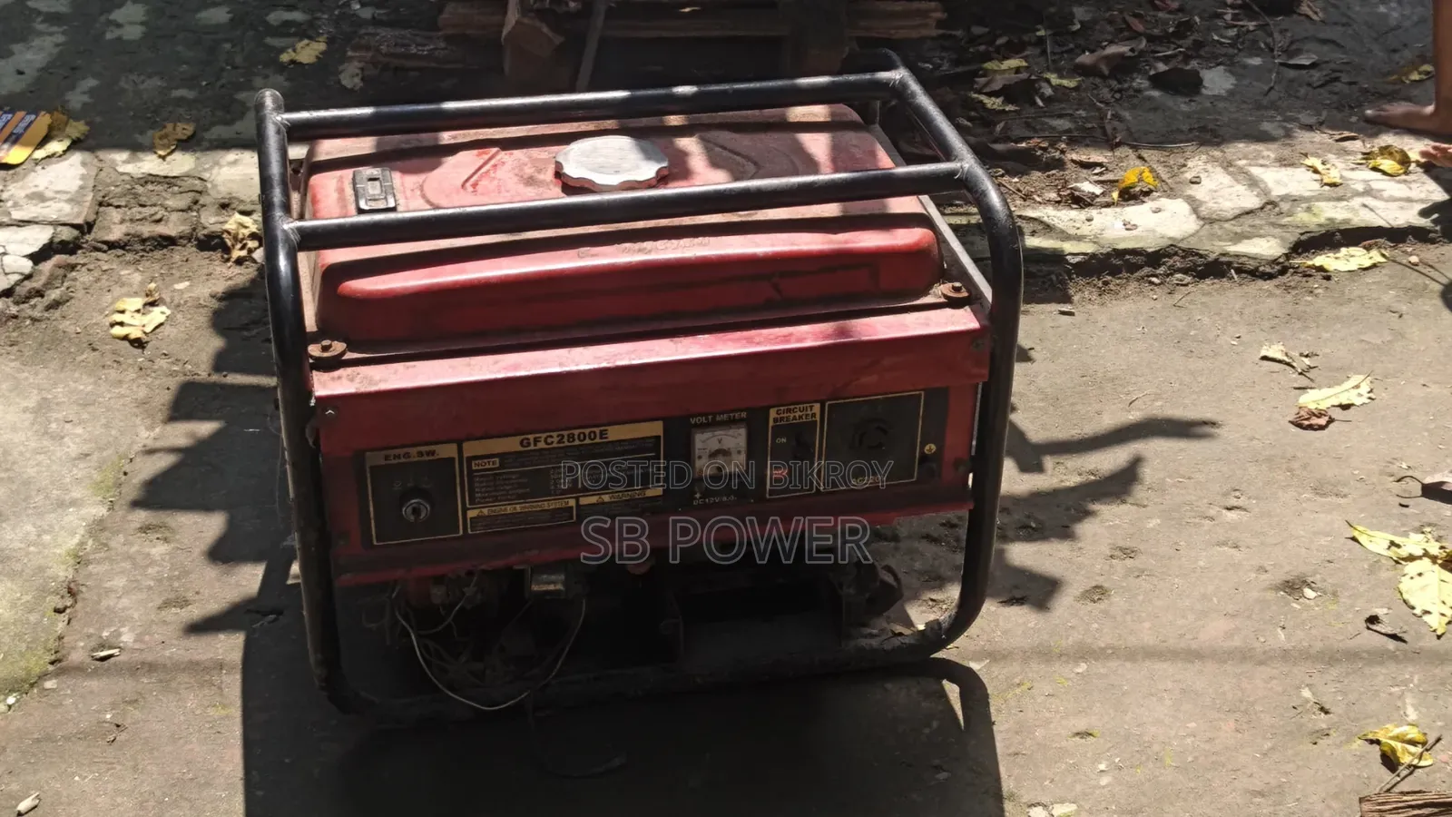 GFC2800E 2.3KW Generator - Heavy Duty 7.0HP Petrol Generator