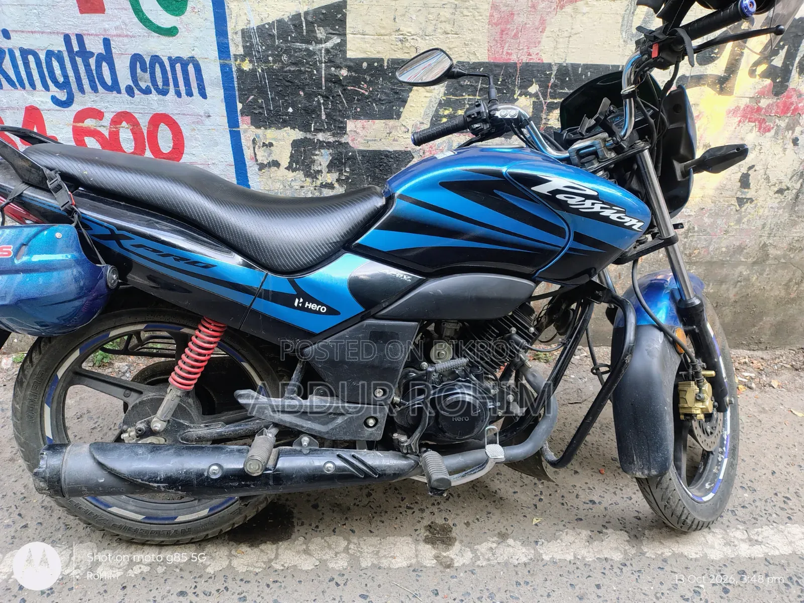 Hero Passion XPro 2025 Blue