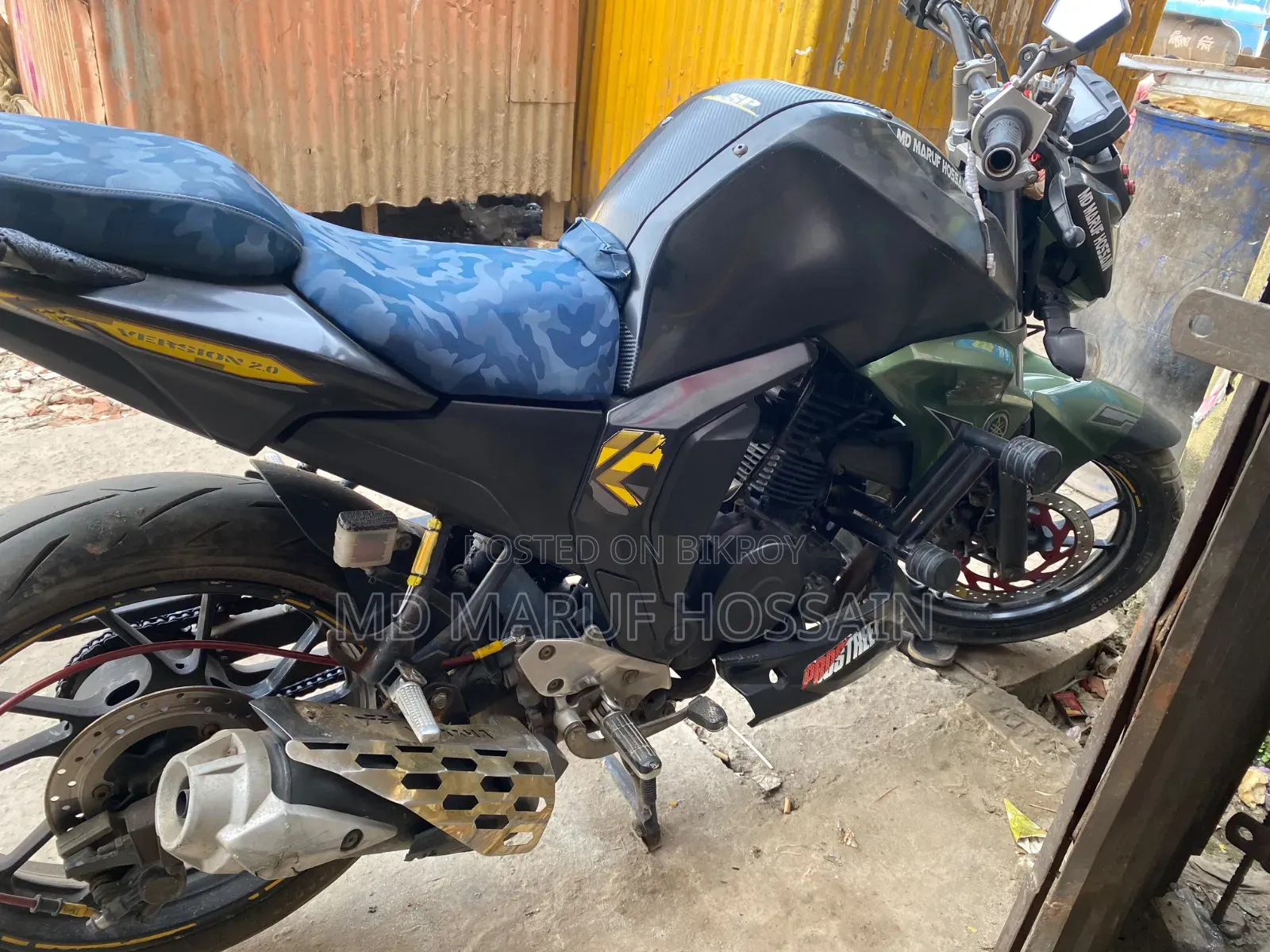 Yamaha FZS V2 2019 Green