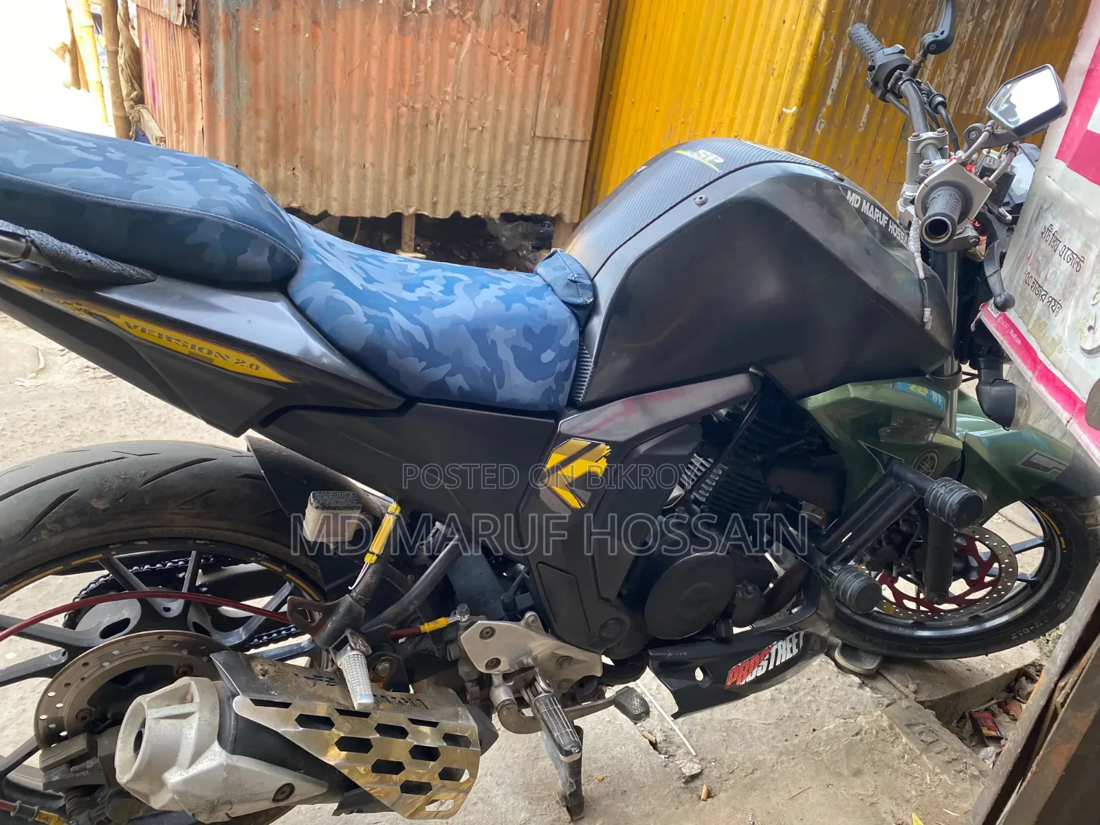 Yamaha FZS V2 2019 Green