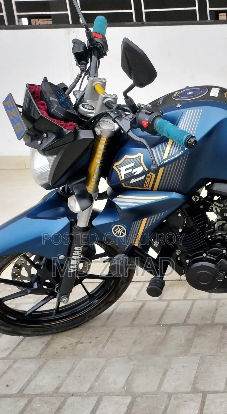 Yamaha FZS V2 2023 Blue