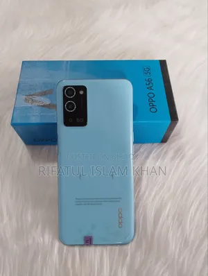 New Oppo A56 5G 256 GB Blue