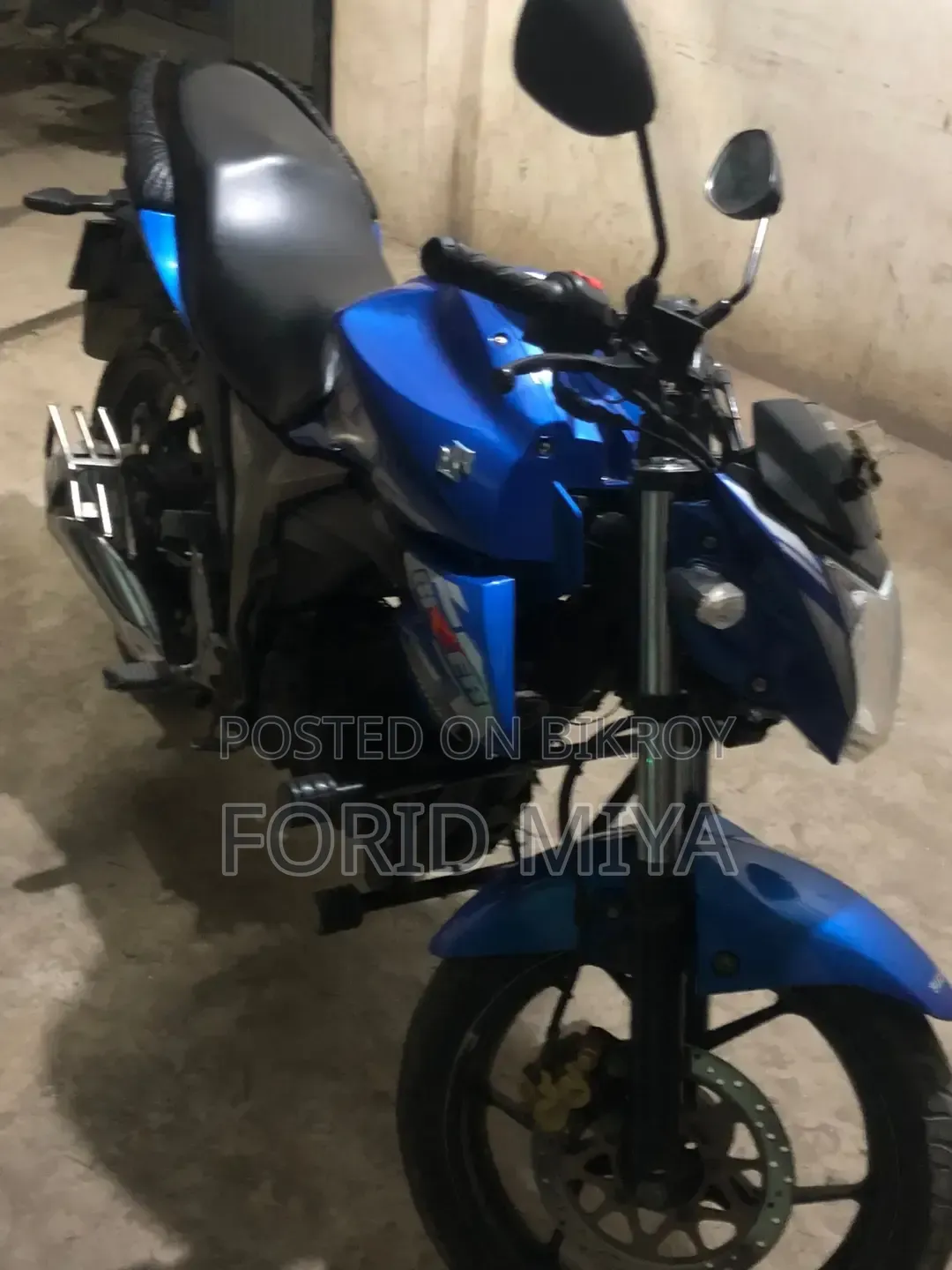 Suzuki Gixxer 2019 Blue