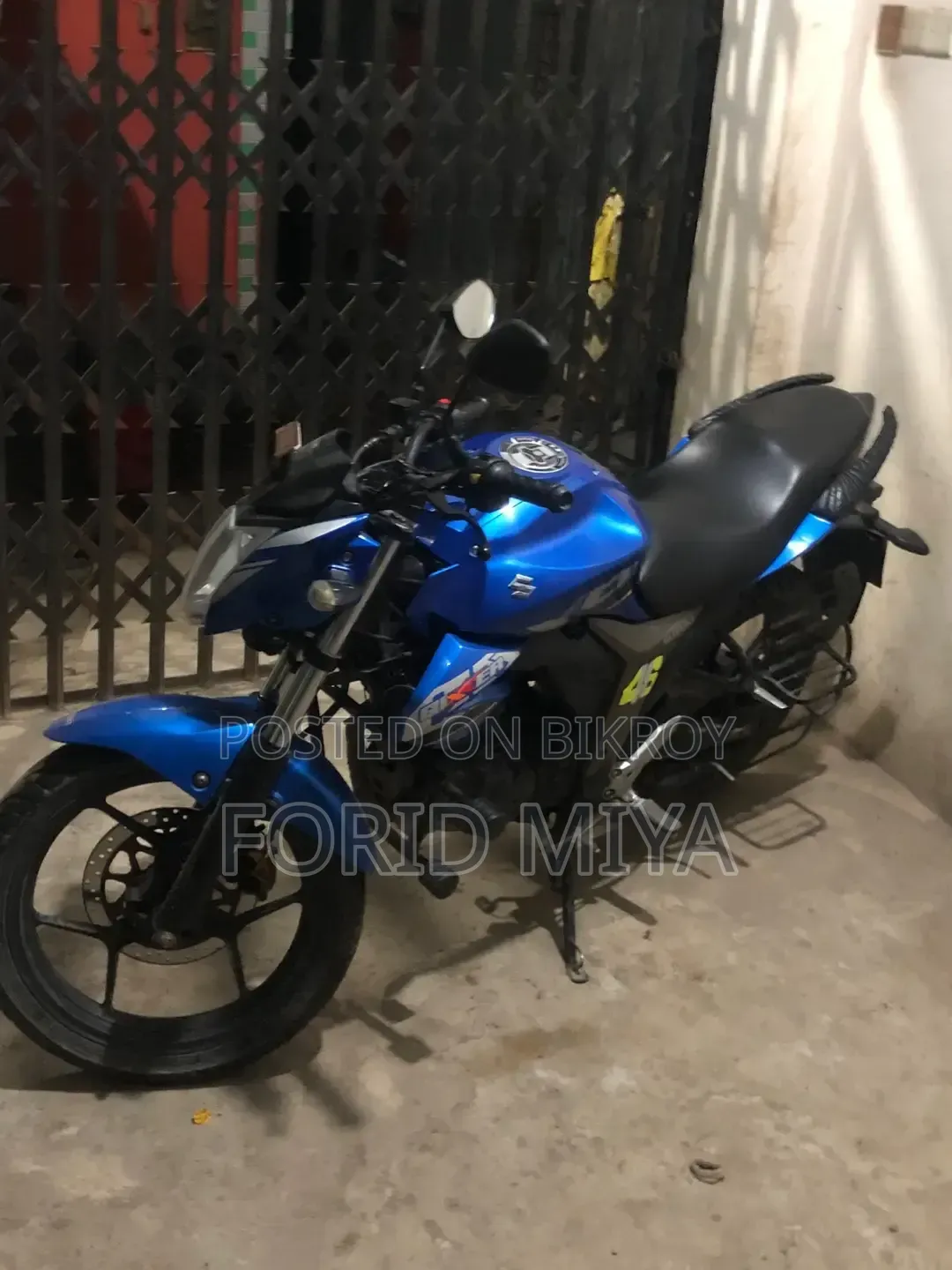 Suzuki Gixxer 2019 Blue