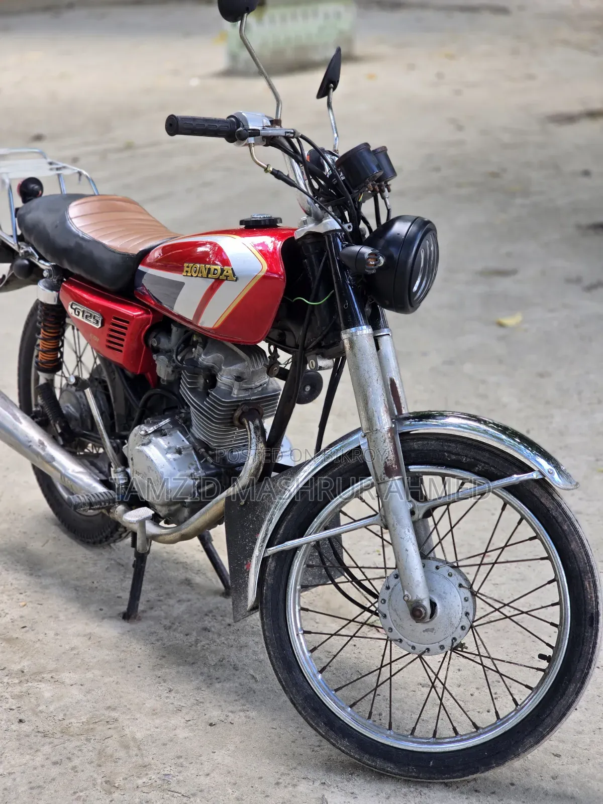 Honda CG110 1985 Red