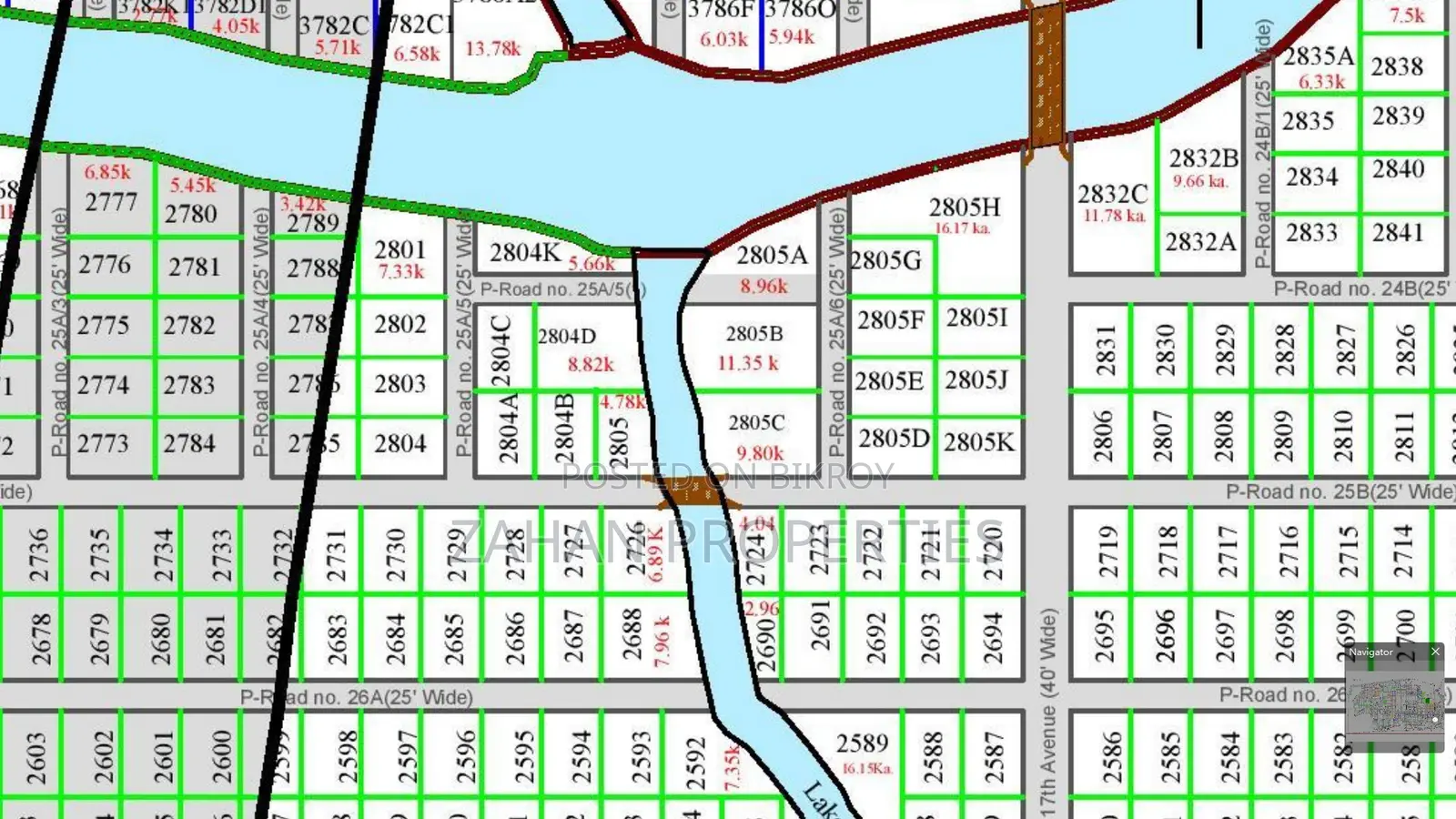 Bashundhara P Block 05 Katha Face Plot Sell
