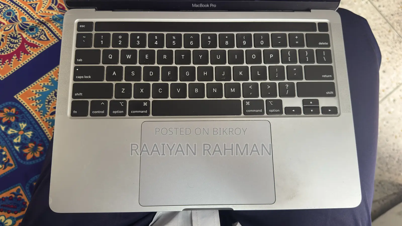 Laptop Apple MacBook Pro 2020 16GB Intel Core i5 SSD 512GB