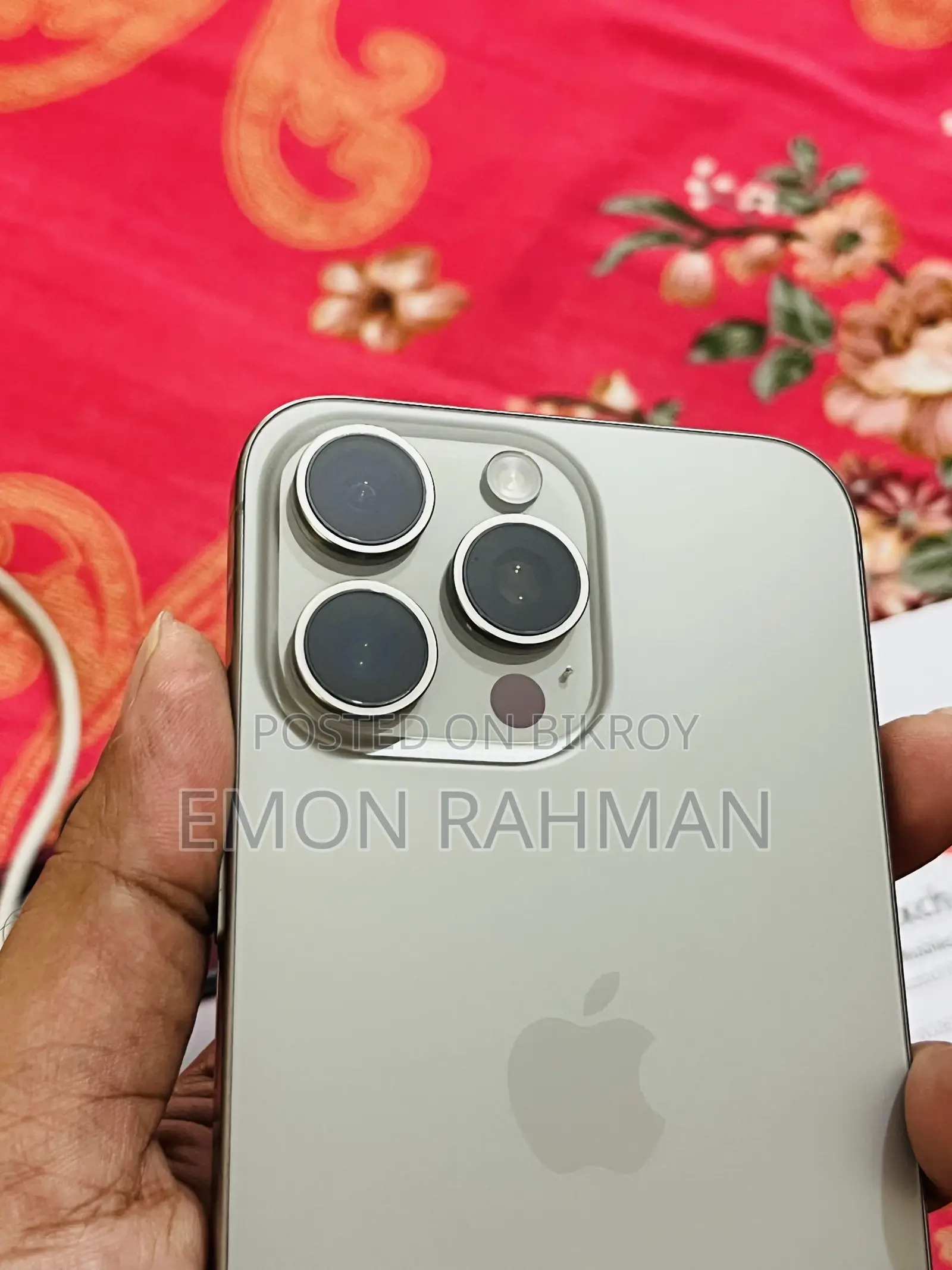 অ্যাপল আইফোন ১৫ প্রো ম্যাক্স ৫১২ জিবি গ্রে
